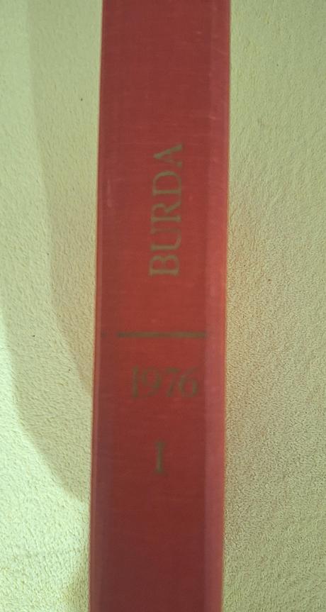 Zväzok retro burdy 1976 (1. polrok, čísla 1-6 ), 