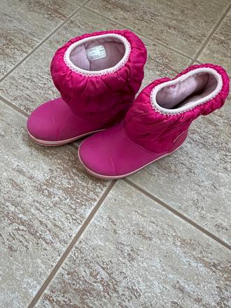 Zateplené gumaky - čižmy crocs, crocs,27