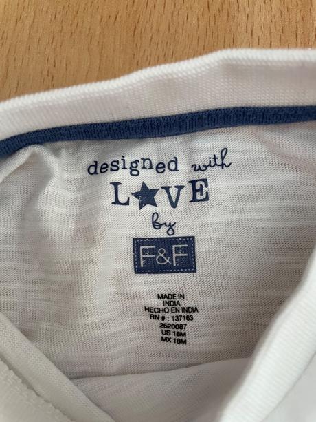 Súprava tričko a kraťasy, f&f,86