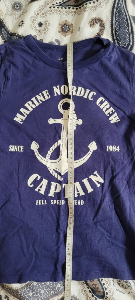 Tricka namornicky motív dvojicky, h&m,122