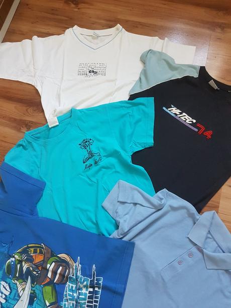 Balík tričiek/tričko 152/158, 140–152