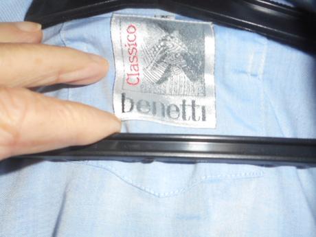 Košeľa dlhý rukáv-benetti - veľ. xl, xl
