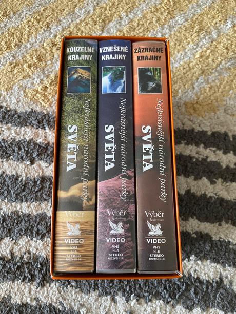 3 x vhs nejkrásnější národní parky světa, 