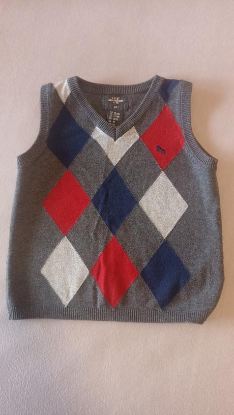 Pletená vesticka, h&m,86