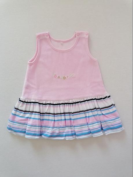 Velurove saty/tunika 74/80, 74