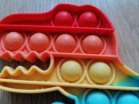 Pop it - dinosaurus 15x21cm, 