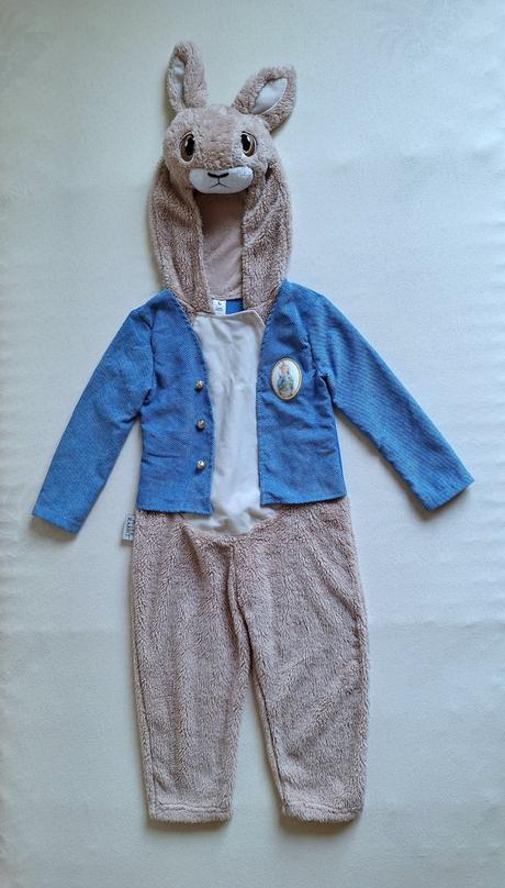 Zajačik (peter rabbit) exkluzívny kostým veľ.104,