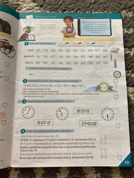 Matematika pre štvrtákov - zbierka úloh, 