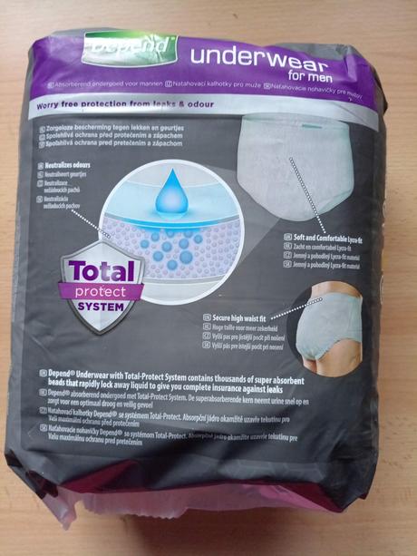 Plienkové nohavičky pre dospelých,