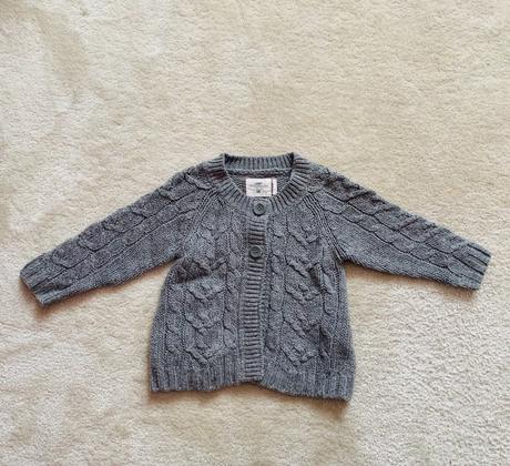 Pletený svetrík, h&m,80