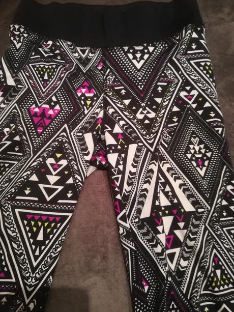 Športové 3/4 legíny, f&f,34