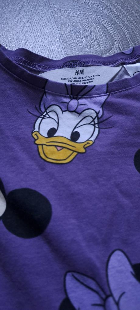 Saty minnie, daisy 134/140, h&m,134