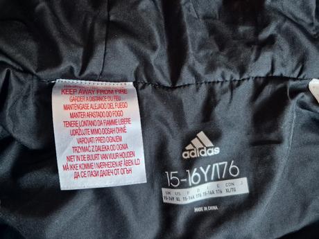 Adidas windbreaker bunda 176/s/m, adidas,176