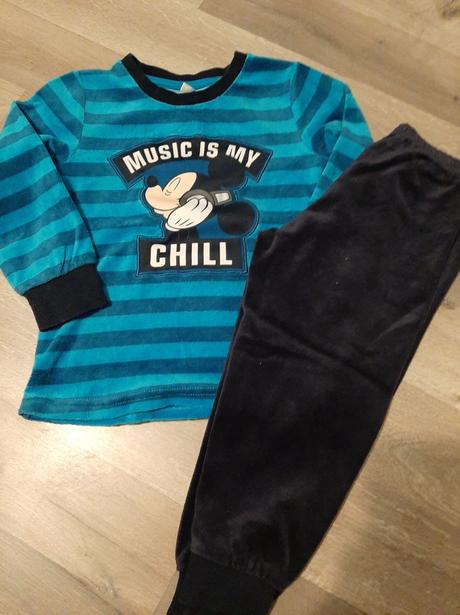 2x fleecove pyzamka v. 98 zn. c&a, c&a,98