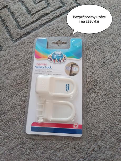 Bezpečnostné prvky na skrinky a zásuvky, 