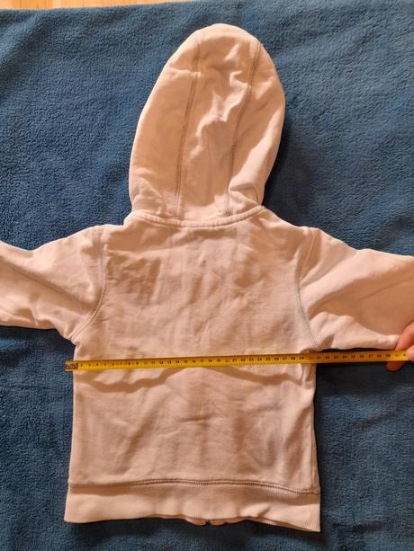 Mierne zateplená bavlnená mikinka s motýlikmi, next,104