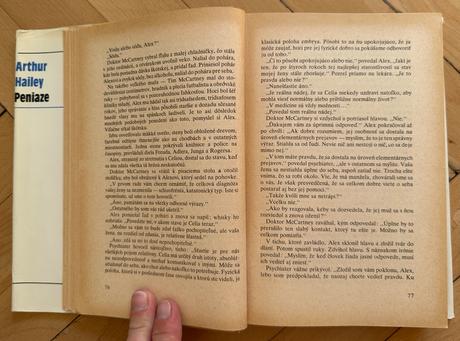 Kniha arthur hailey peniaze za 1.5eur,
