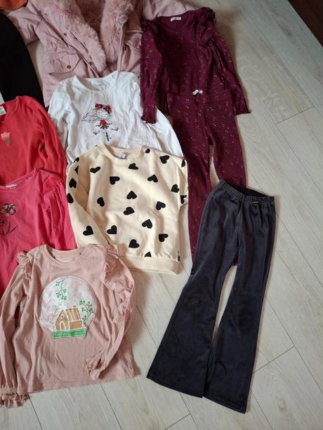 Predám jesenno-zimný balík pre dievčatko, 122–134