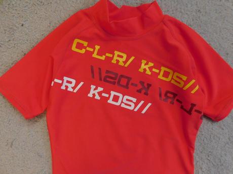 Ochranné tričko do vody color kids uv 50+, 122