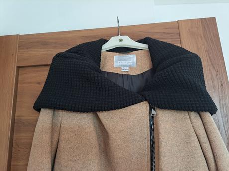 Zimny dlhy kabat, ad style,xxl