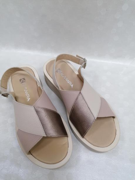 Dámske kožené sandále 24220566 z+b, 36 - 41