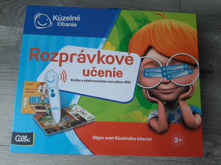 Albi pero + kniha rozprávkové učenie, 