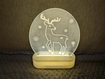 Svietiaca led dekoracia,