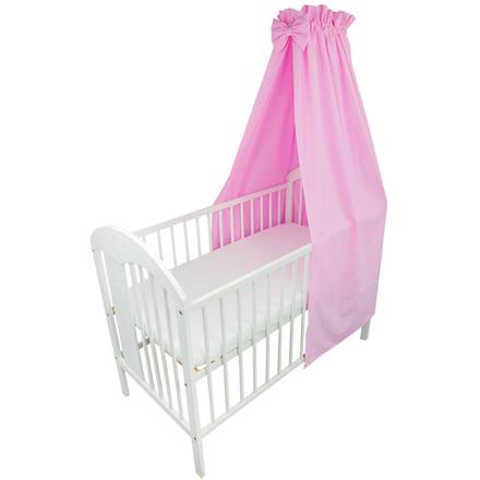 Ankras, baldachýn nad postieľku tmavoružový, šírka (cm): 160,dĺžka (cm): 200