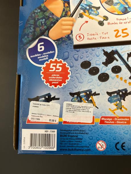 Buki - experimenty - vozidla na vodu,