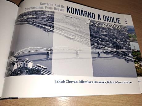 Komárno a okolie z neba,