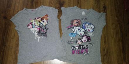 3ks trička s krátkym rukávom monster high, 122