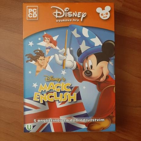Anglická výuková hra disney magic english, 