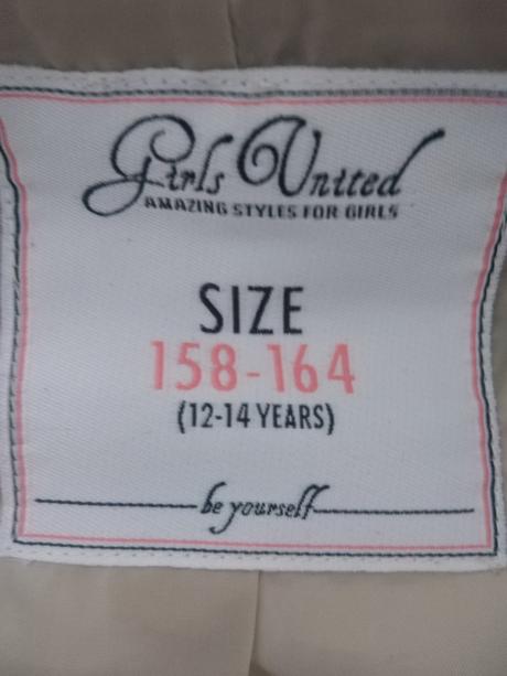 Detská jarná bunda, 158