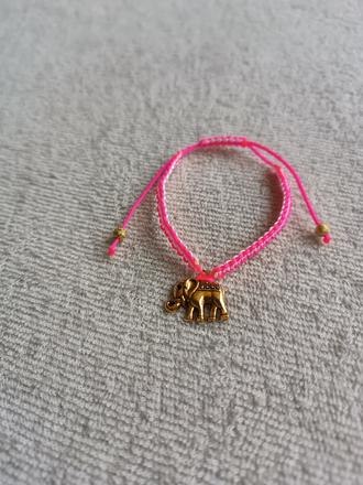 Handmade náramok "slon pre šťastie", 