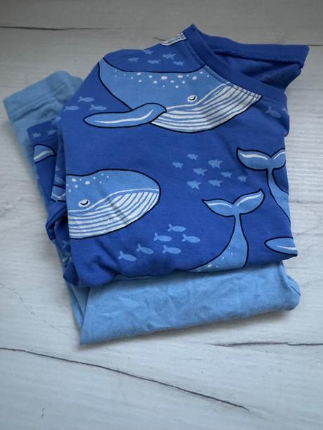 Lindex set velryba leginy a tricko 80vel, lindex,80