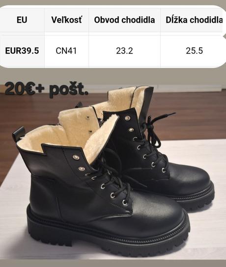 Zimné topánky, 41