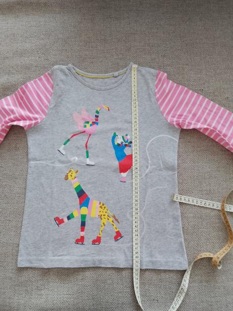 Dievčenské tričko, mini boden,134