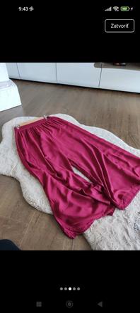 Dámske široké nohavice, 