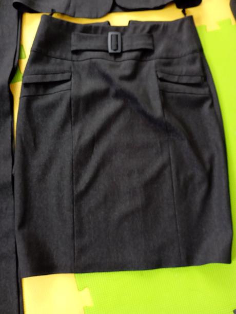 3dielny komplet, sako, sukňa, nohavice, s