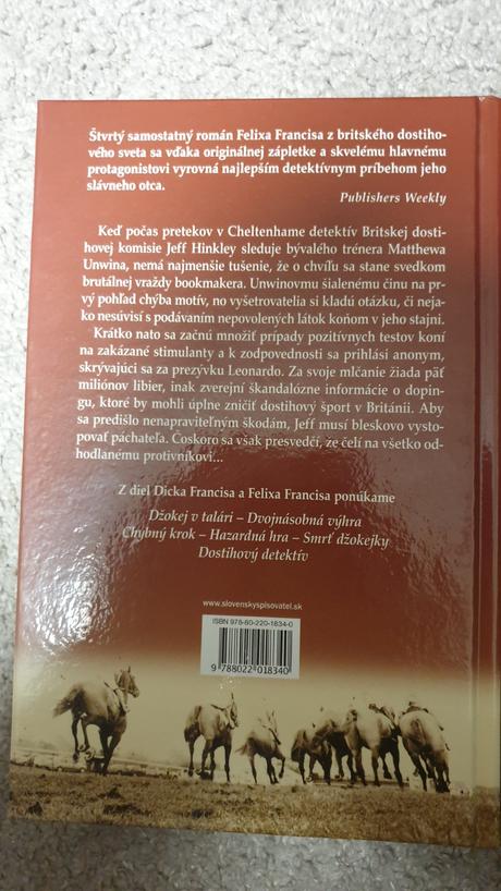 Felix francis - vydierač, 