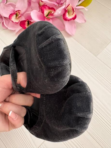 Zara - zamatové baleríny, zara,41