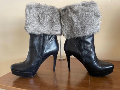 Čižmy s kožušinou, 39