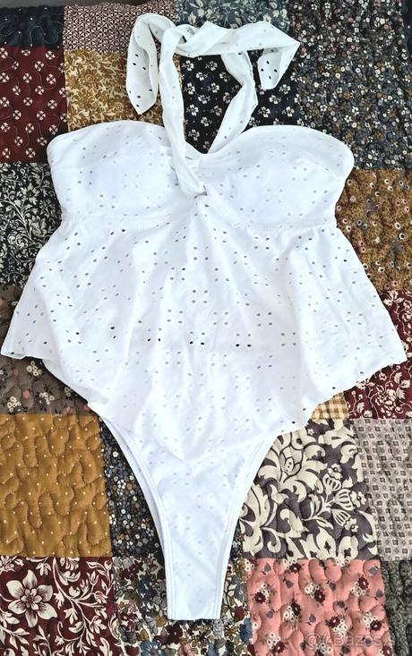 Plavky biele veľ. m, m