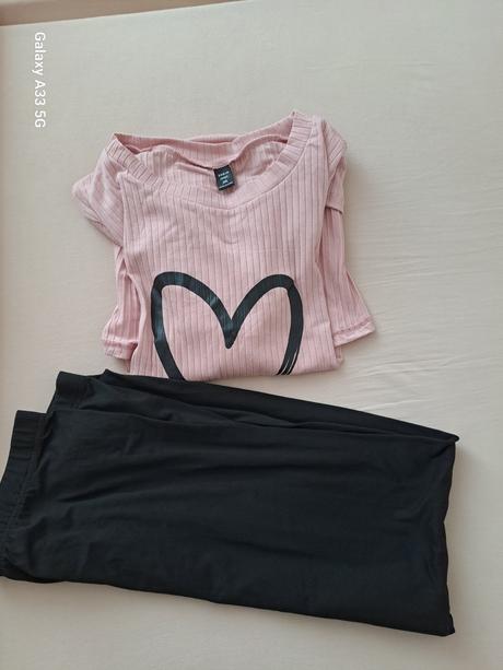 Komplet tričko+legíny xxl (48,50), 48