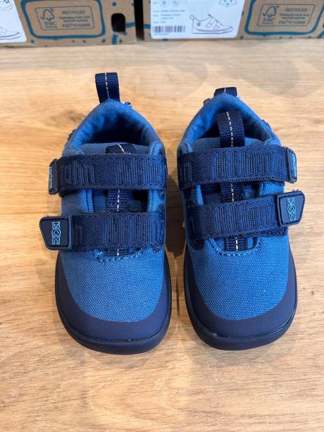 Affenzahn barefoot plátenky cotton bear - blue, affenzahn,22 / 29 / 32