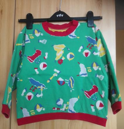 Zateplené bavlnené tričko baby mini, 116