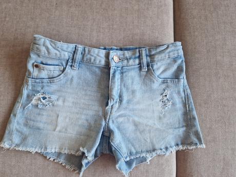 Riflove kraťasy, h&m,146