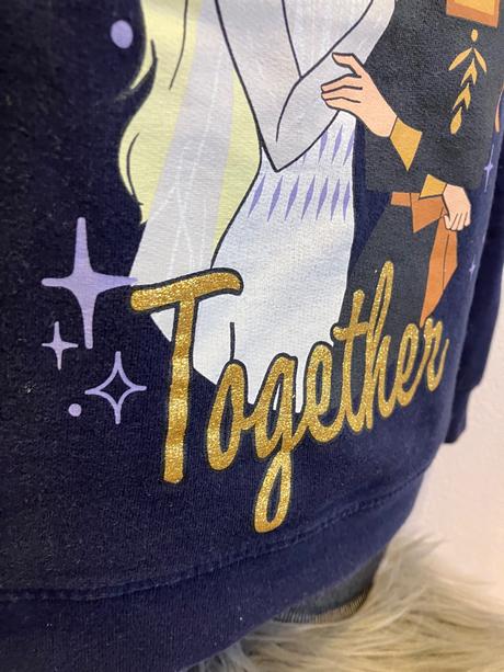 Dievčenská mikina frozen (122-128), 122