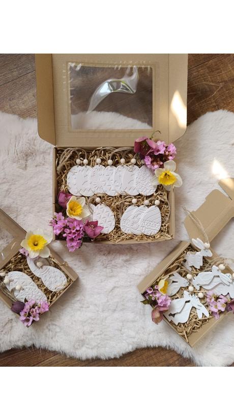 Veľkonočný zajačikovia - 7ks, 