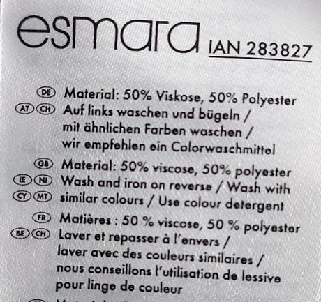 Čiernobiely letný overal, esmara,40